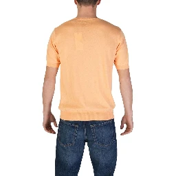 Orange Cotton Sweatshirt