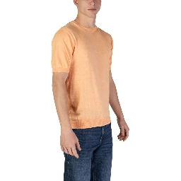 Orange Cotton Sweatshirt