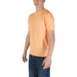 Orange Cotton Sweatshirt