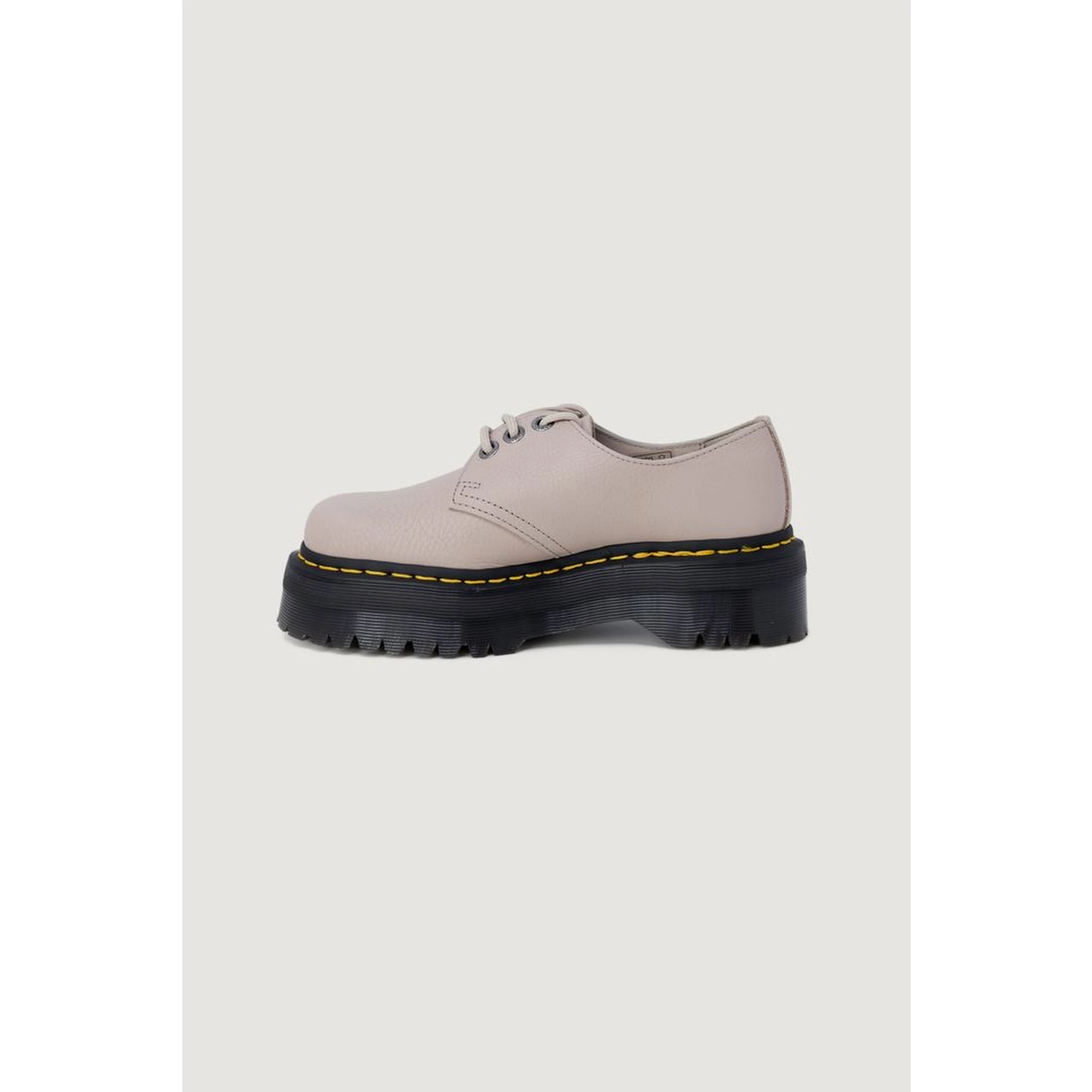 Purple Leather Lace-Up Boots