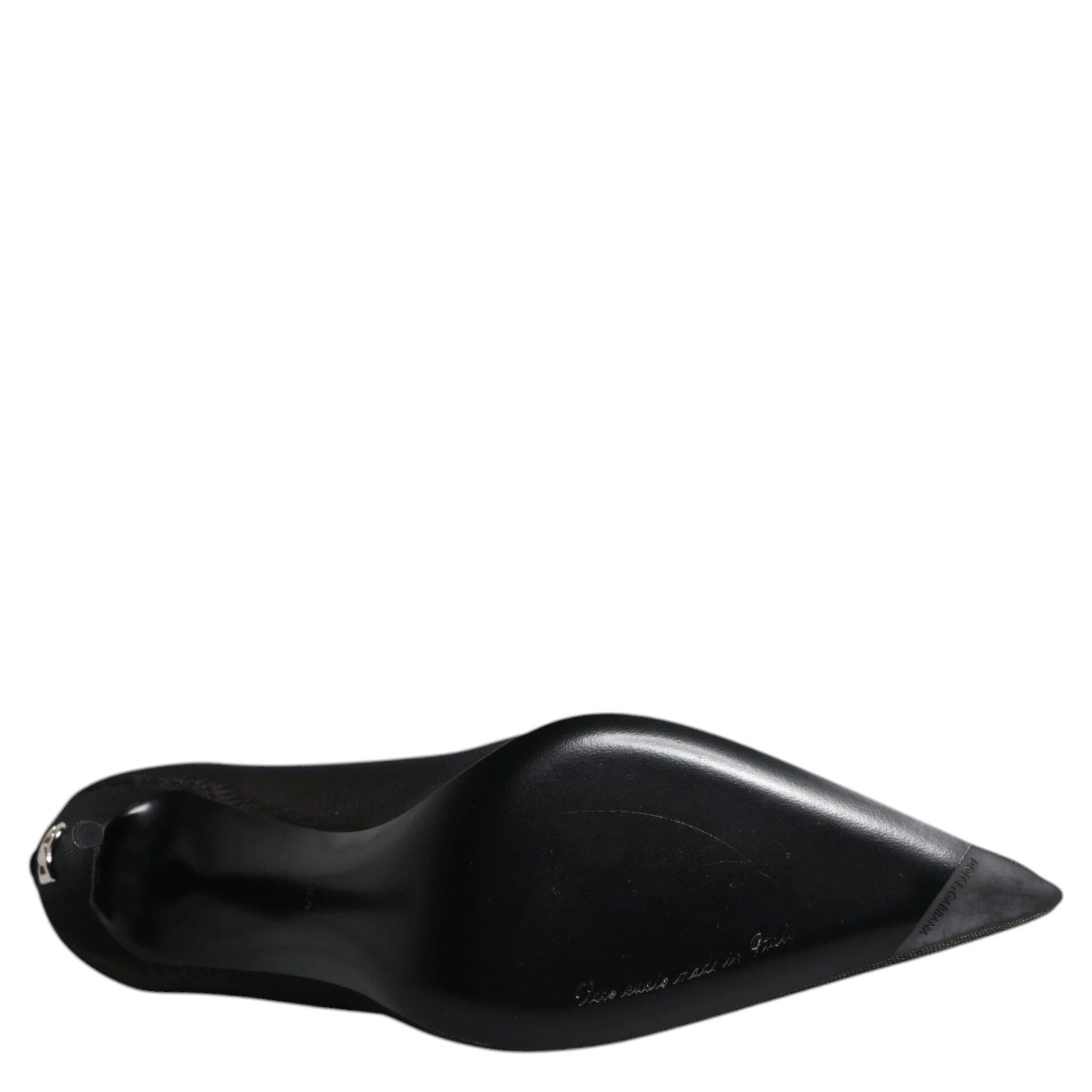 Black Viscose Mesh Sock Style Boots Shoes