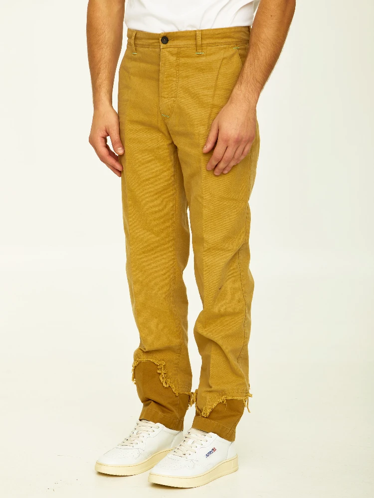 Camel cotton trousers alternative