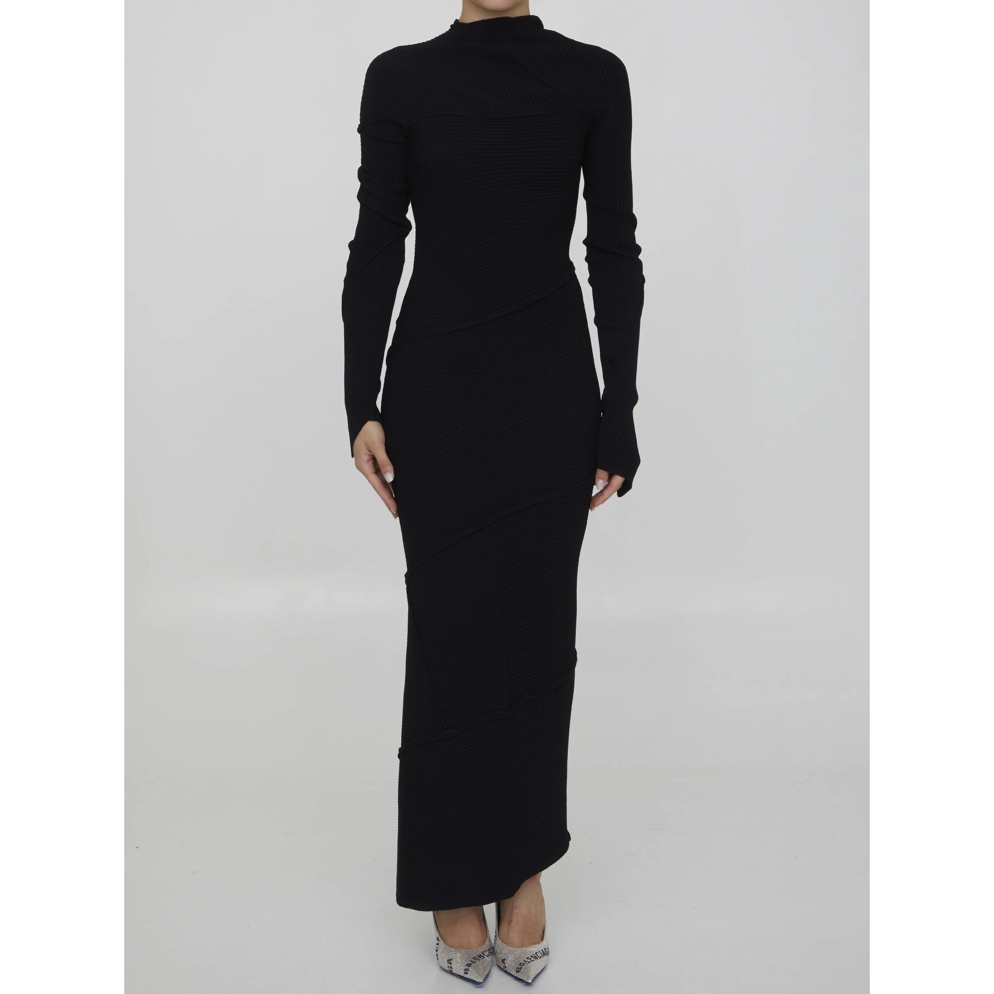 Spiral maxi dress