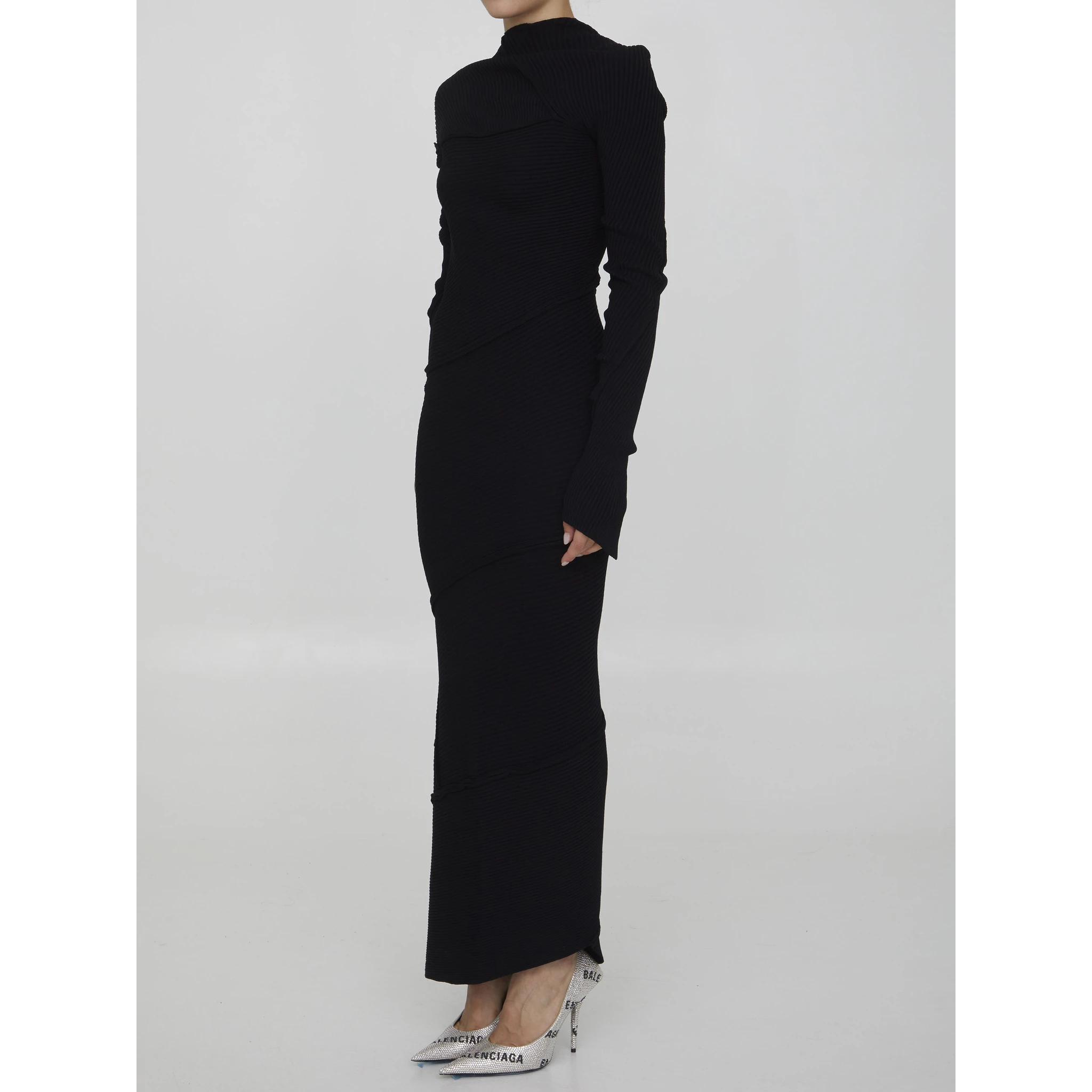 Spiral maxi dress