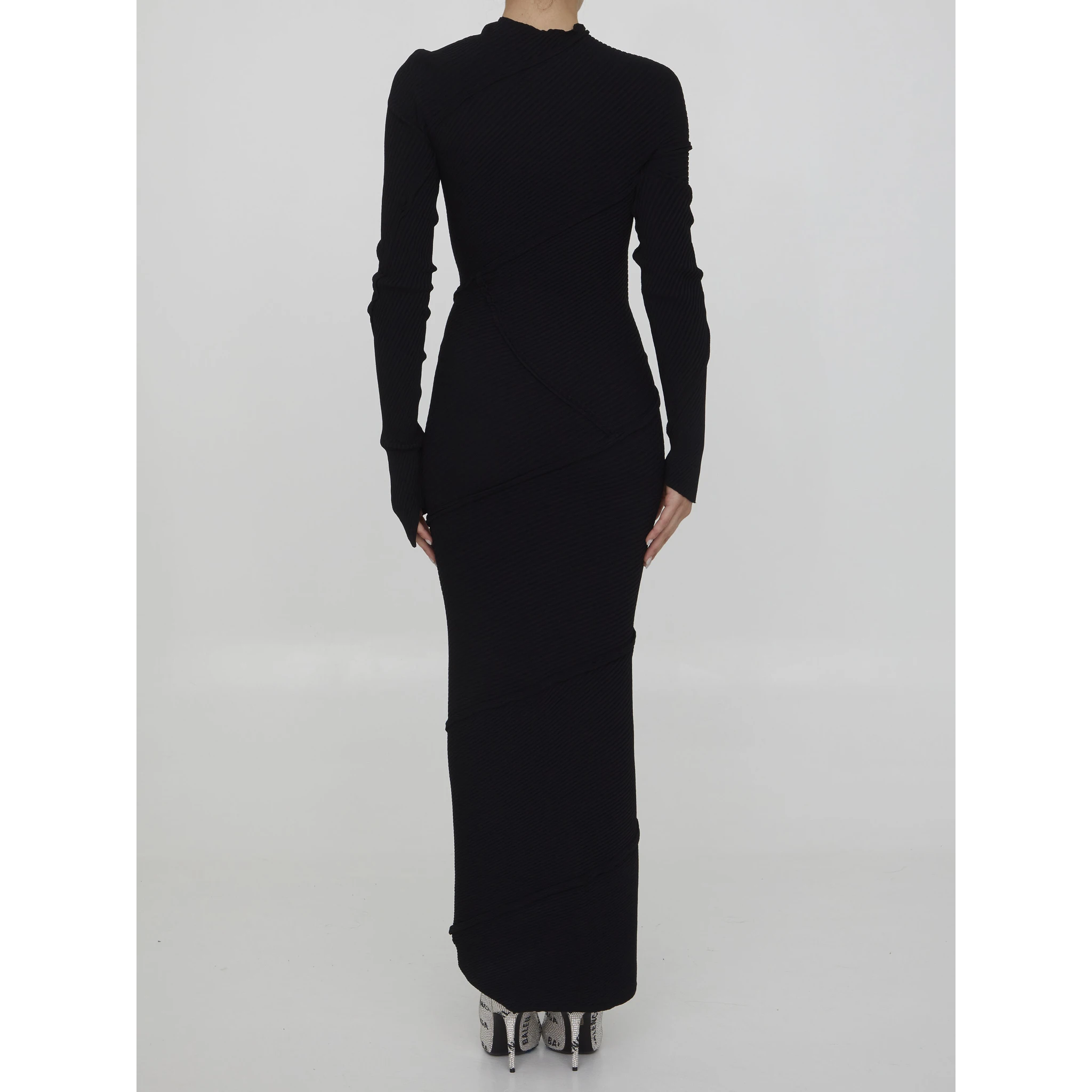 Spiral maxi dress
