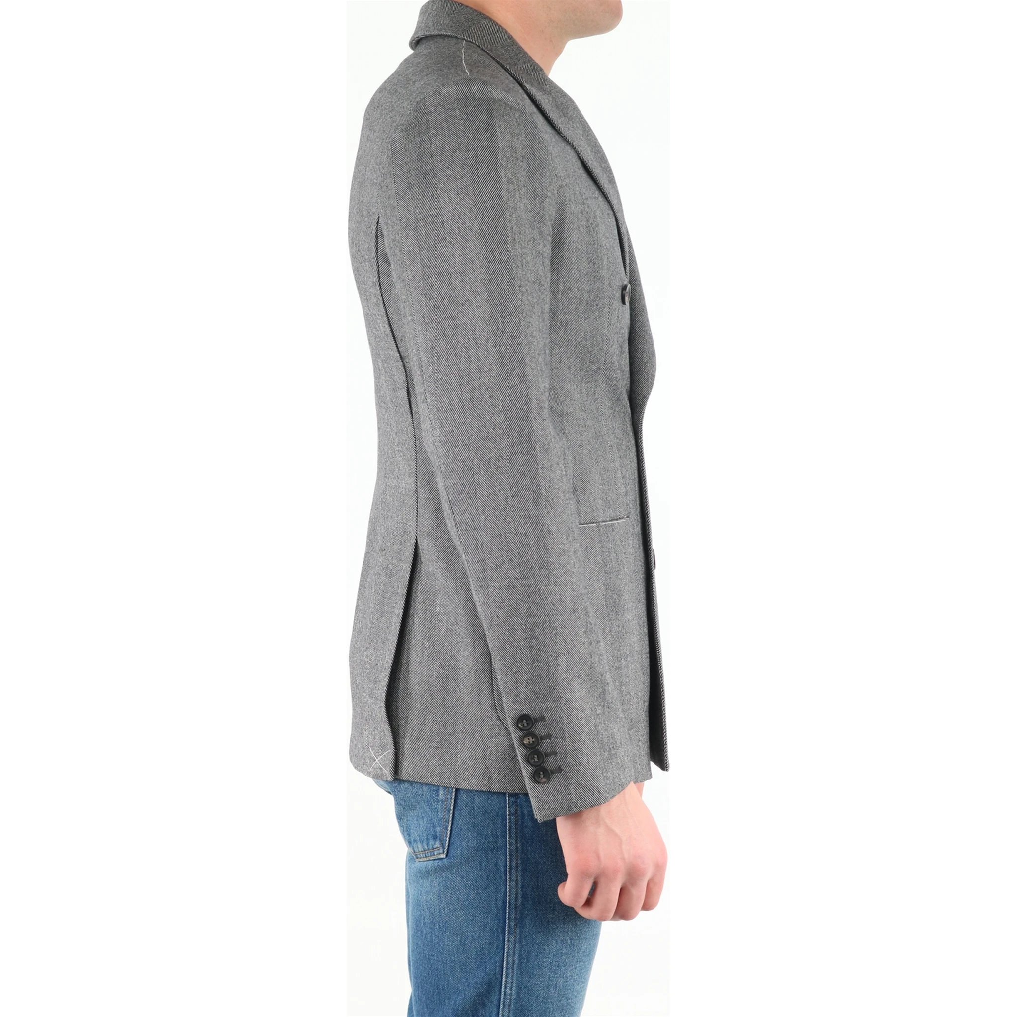 Grey wool jacket
