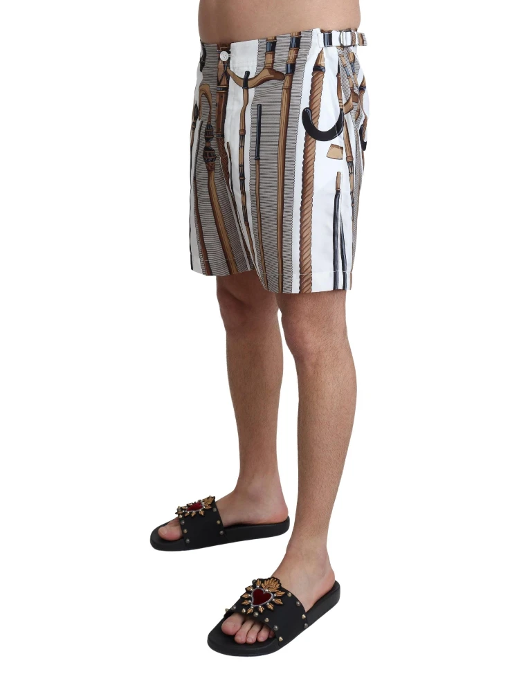 White Walking Stick Beachwear Shorts Swimshorts alternative