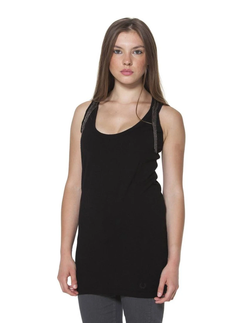 Black Polyester T-Shirt