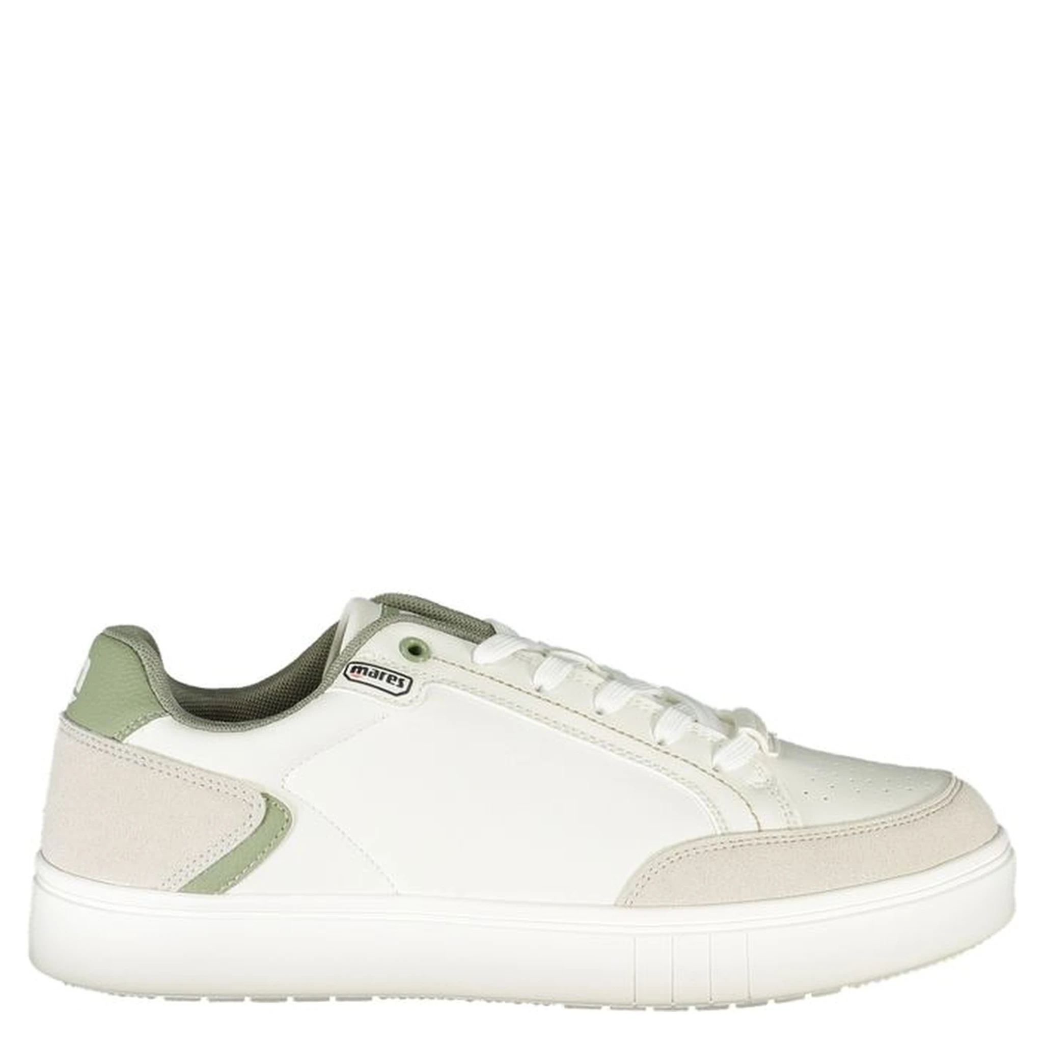 White Polyester Sneaker