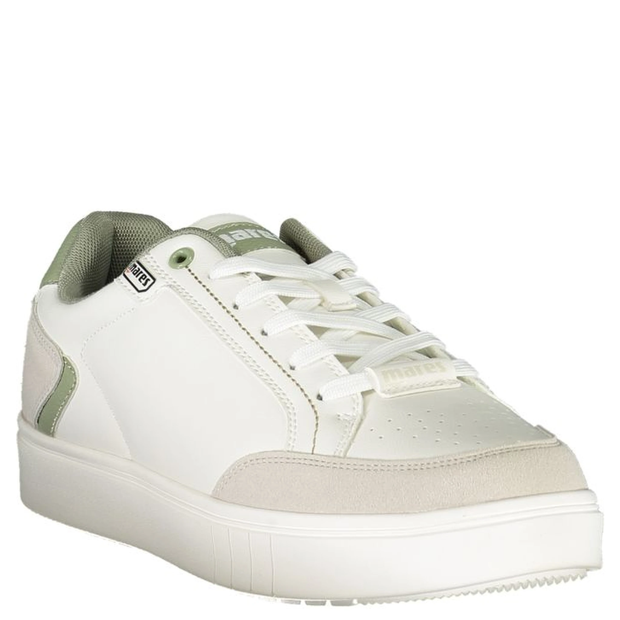 White Polyester Sneaker