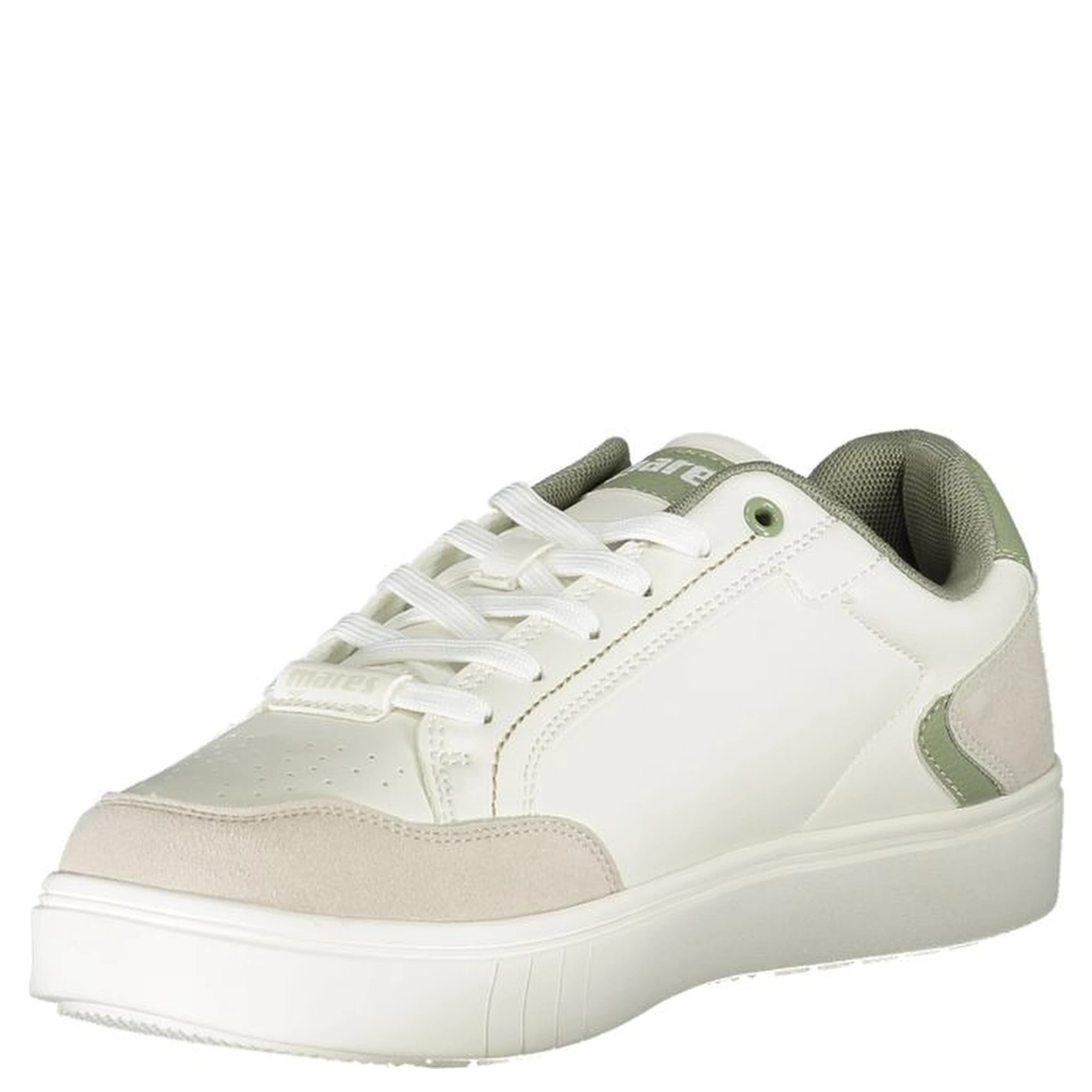 White Polyester Sneaker