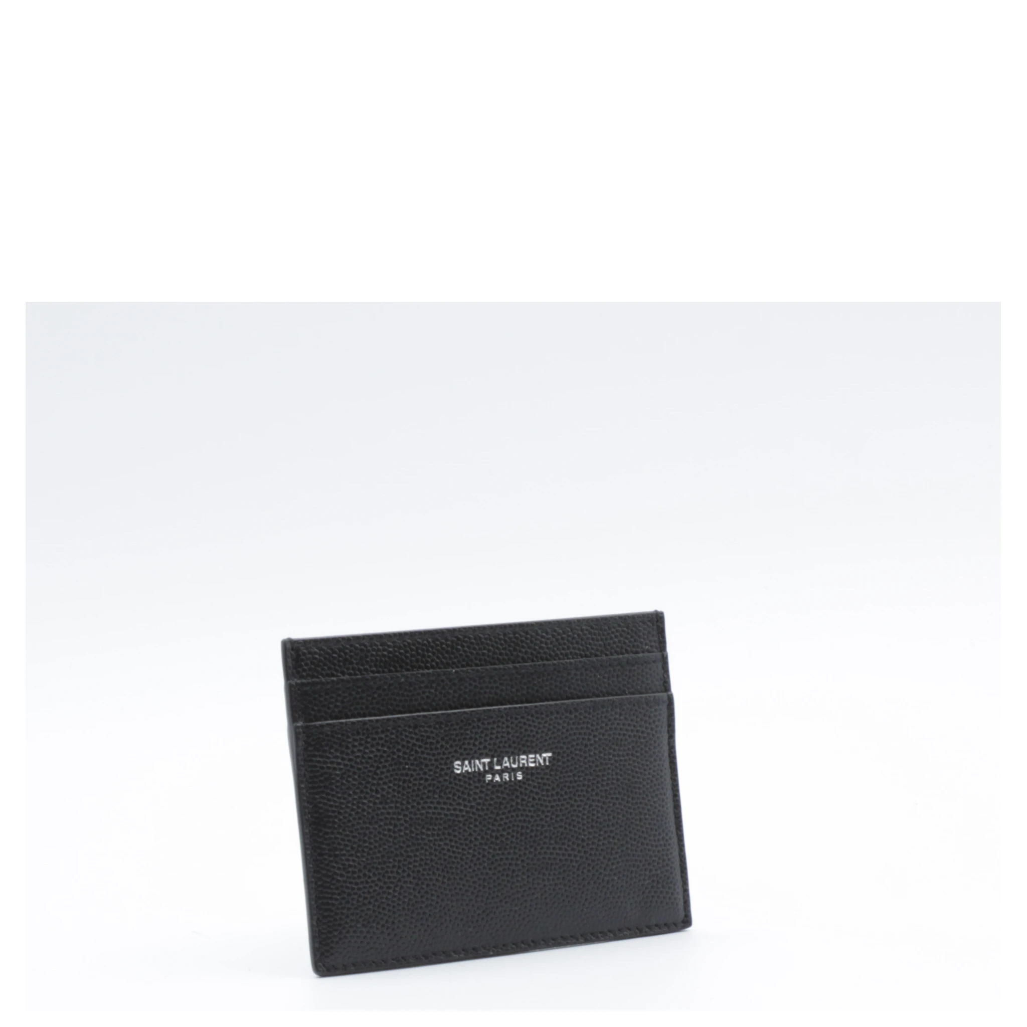 Grained Leather Card Holder