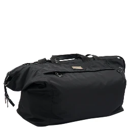Bally Black On The Go Logo Duffle Bag.