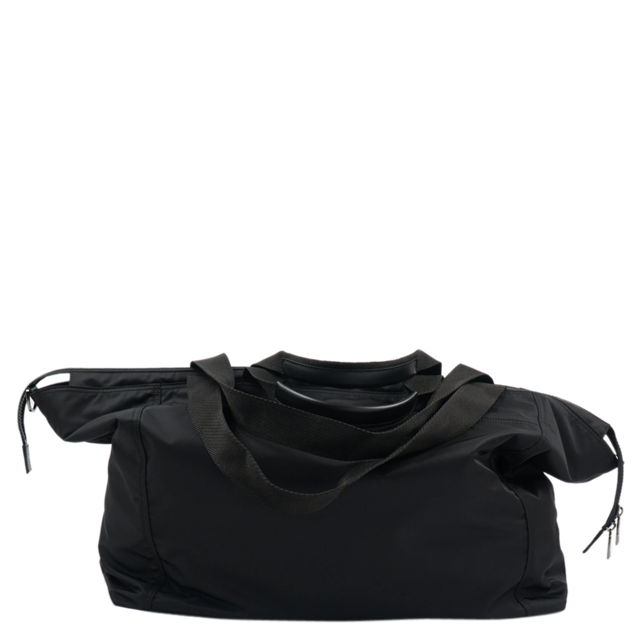 Bally Black On The Go Logo Duffle Bag.