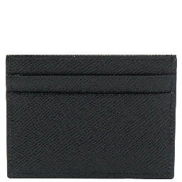 Calfskin Card Holder With Branded Plate