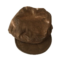 Brown Newsboy Beret Cabbie Fedora Hat