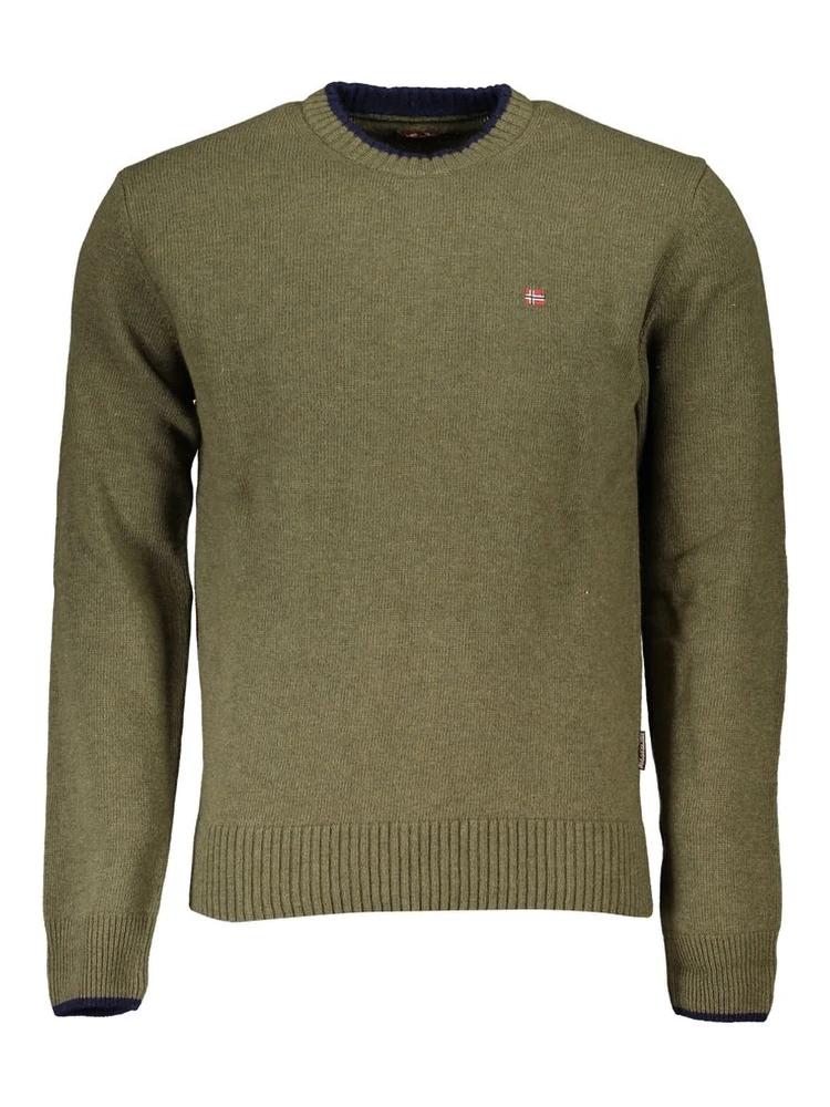 Green Fabric Sweater
