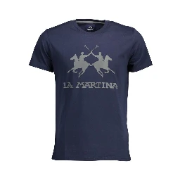 Blue Cotton T-Shirt