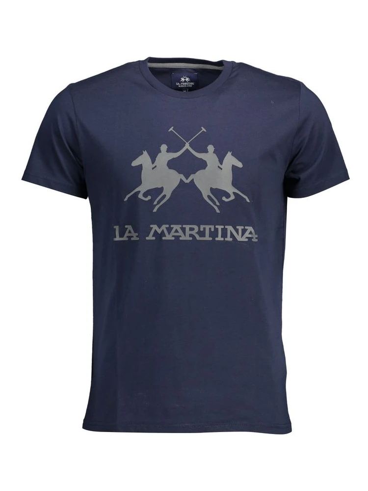 Blue Cotton T-Shirt
