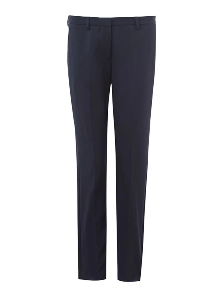 Blue Wool Dress Pants