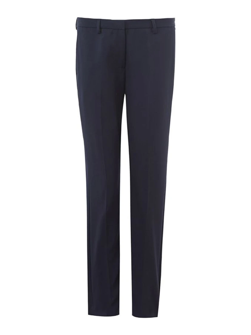 Blue Wool Dress Pants