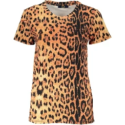 Orange Cotton T-Shirt