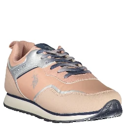 Pink Polyester Sneaker