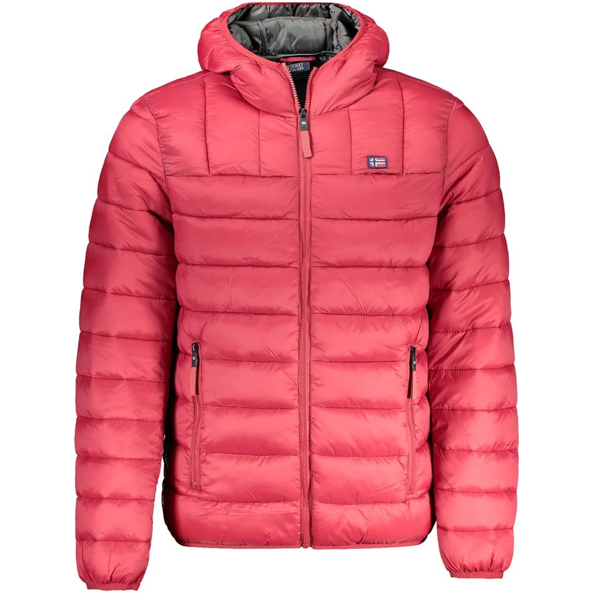 Red Polyamide Jackets & Coat