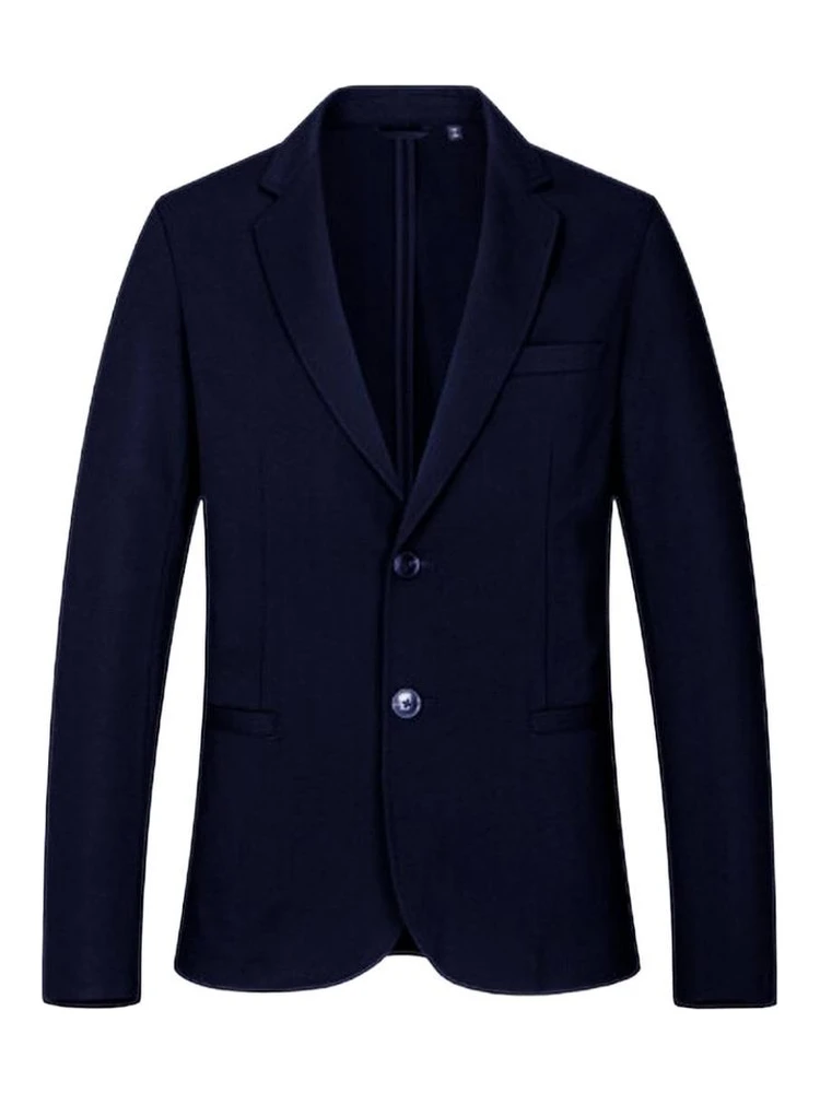 Blue Viscose Blazer