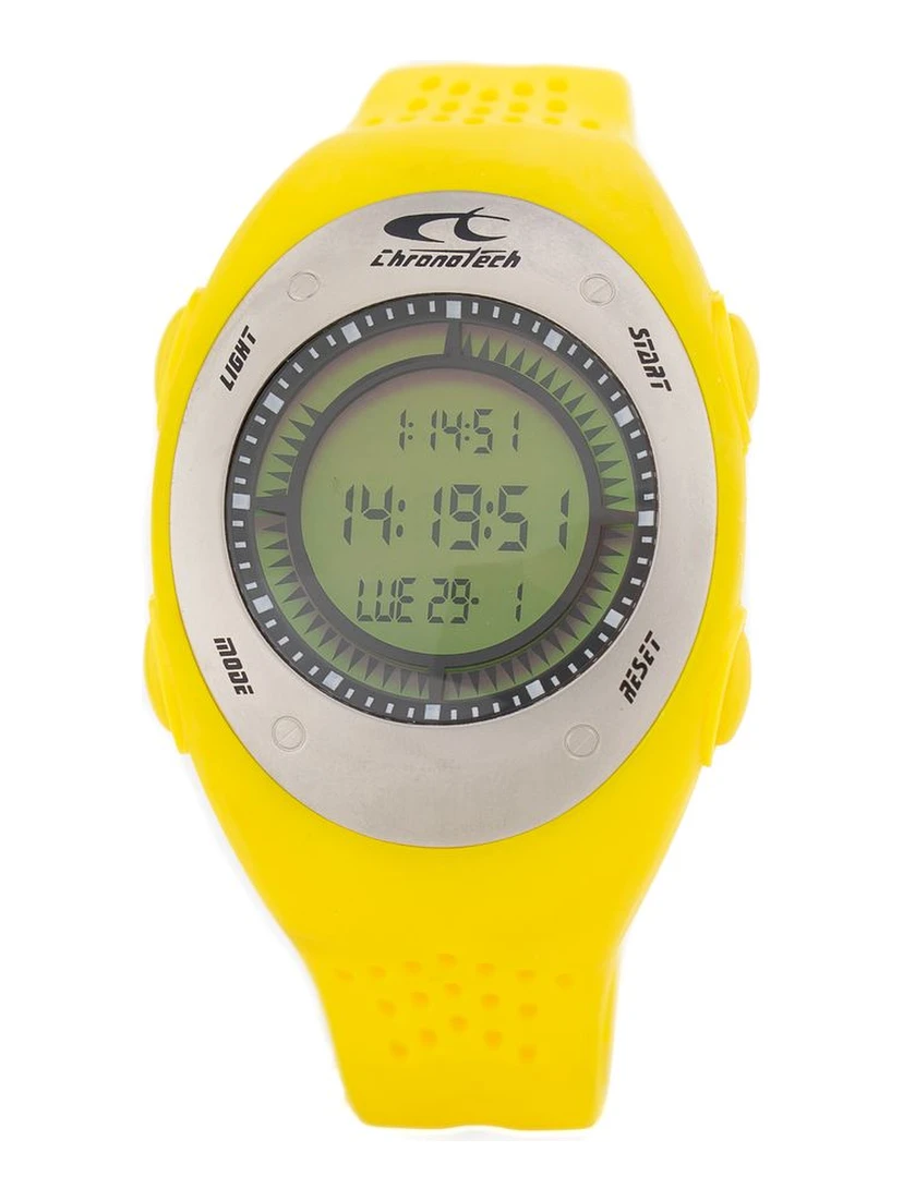 Yellow Rubber Digital Watch