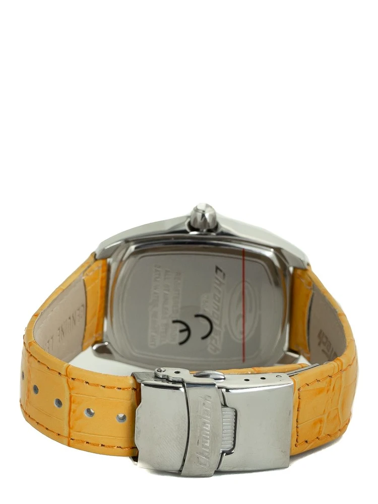 Orange Leather Dress Watch alternative