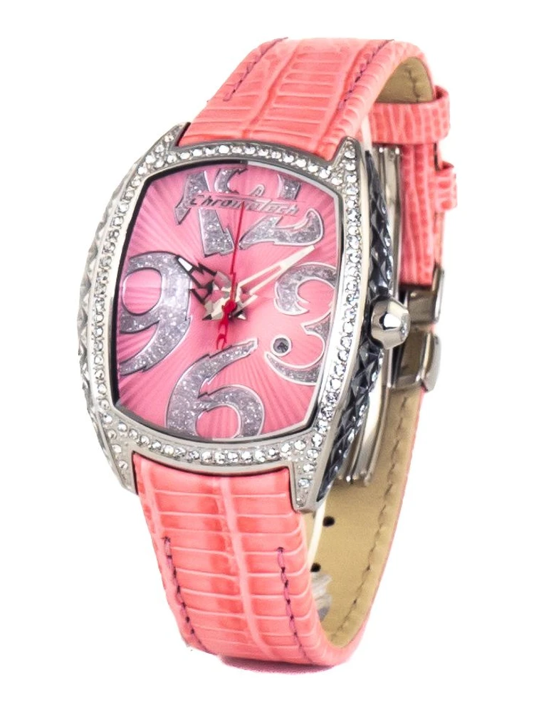 Multicolor Leather Dress Watch