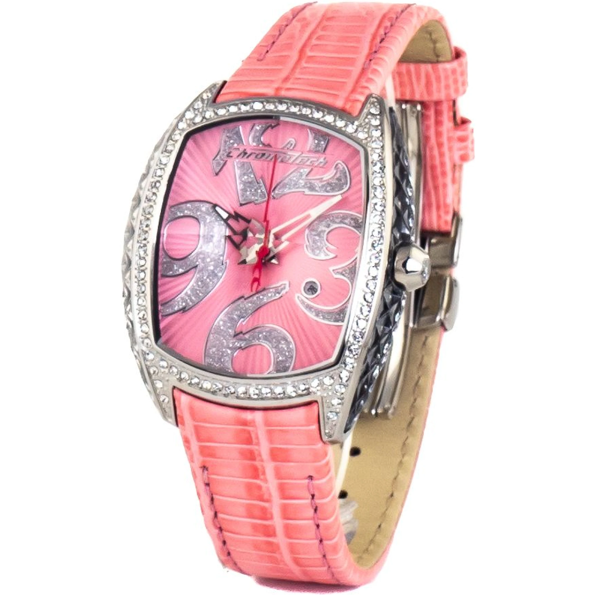 Multicolor Leather Dress Watch