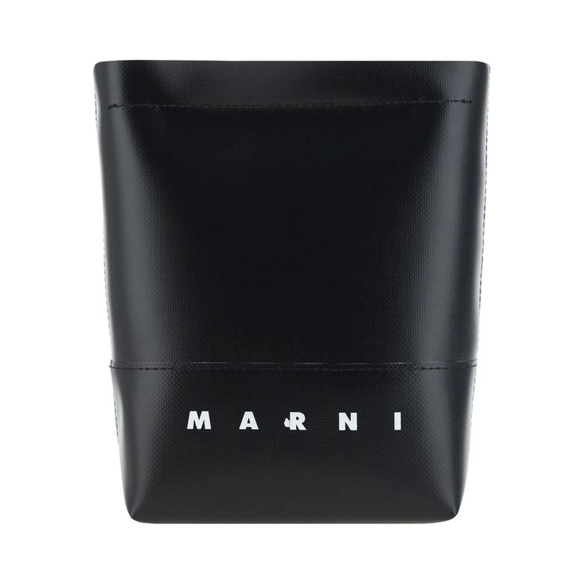 Black Polyester Shoulder Bag