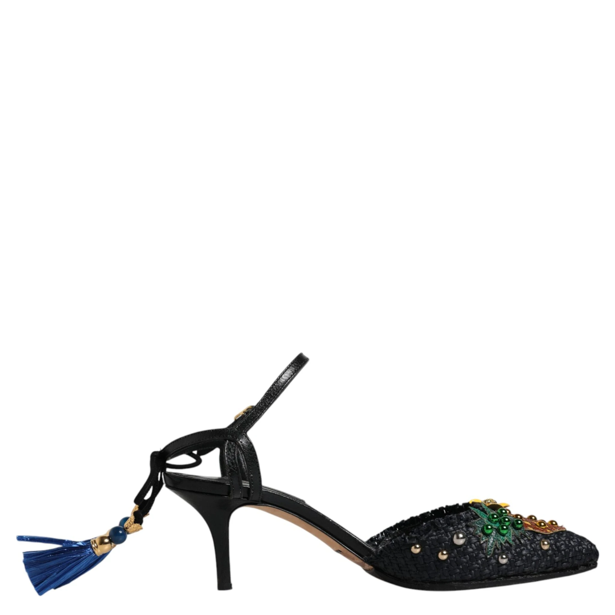 Black Pineapple Bellucci Heels Sandals Shoes