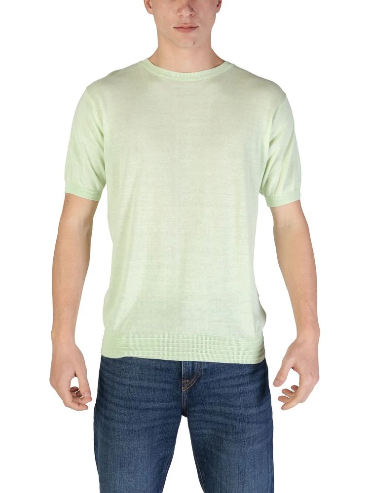 Green Cotton Sweatshirt