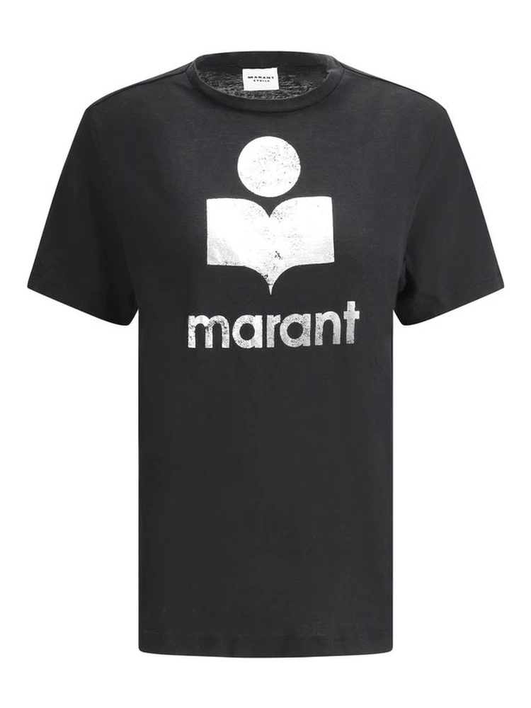 Black Linen T-Shirt