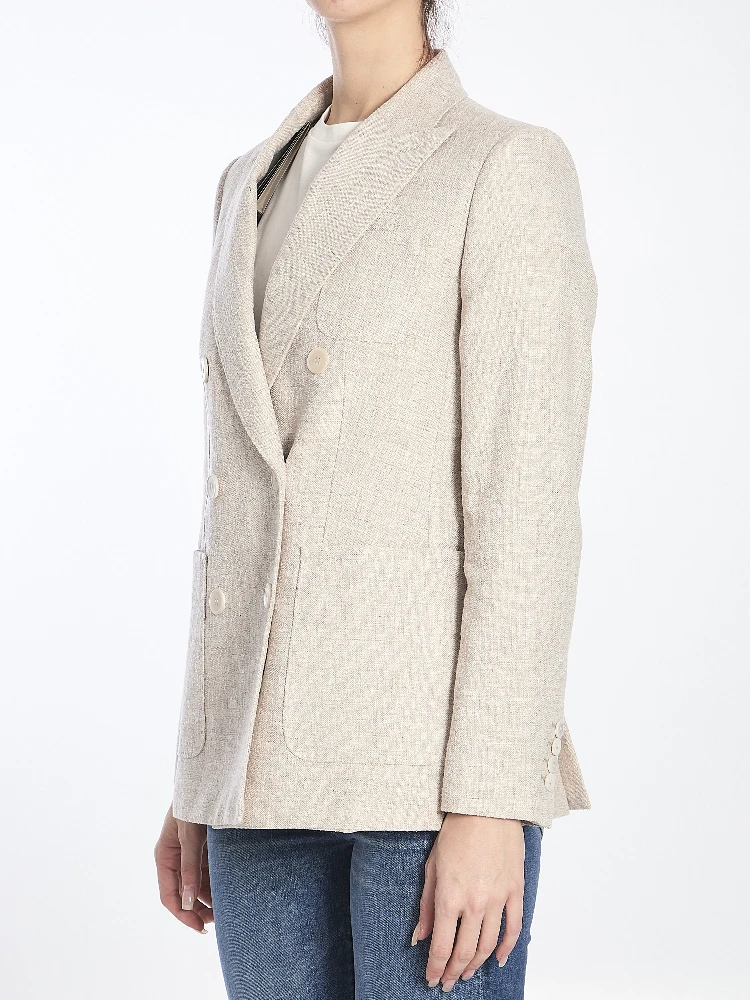 Double-breasted jacket alternative