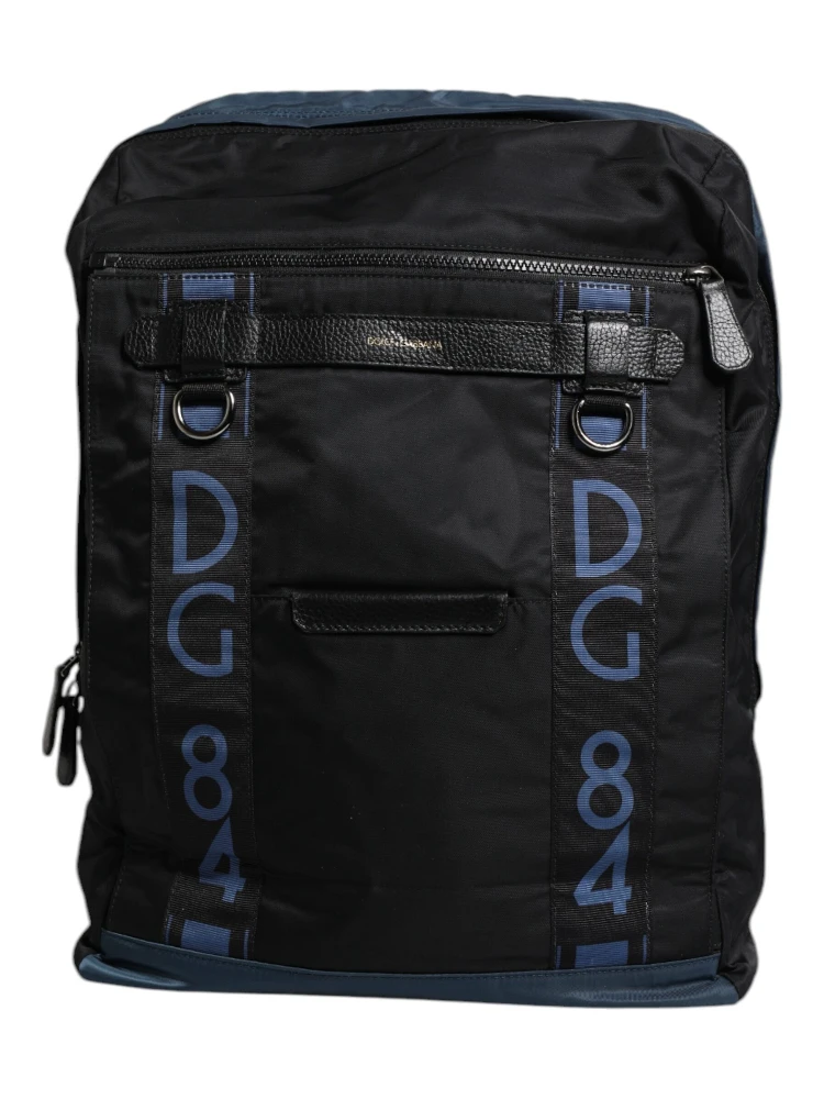 Black Nylon DG Logo School Backpack Bag alternative