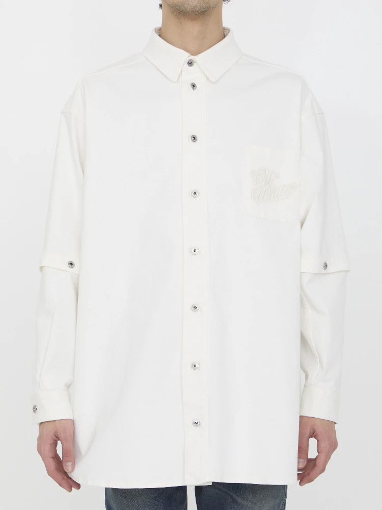 90s Logo overshirt