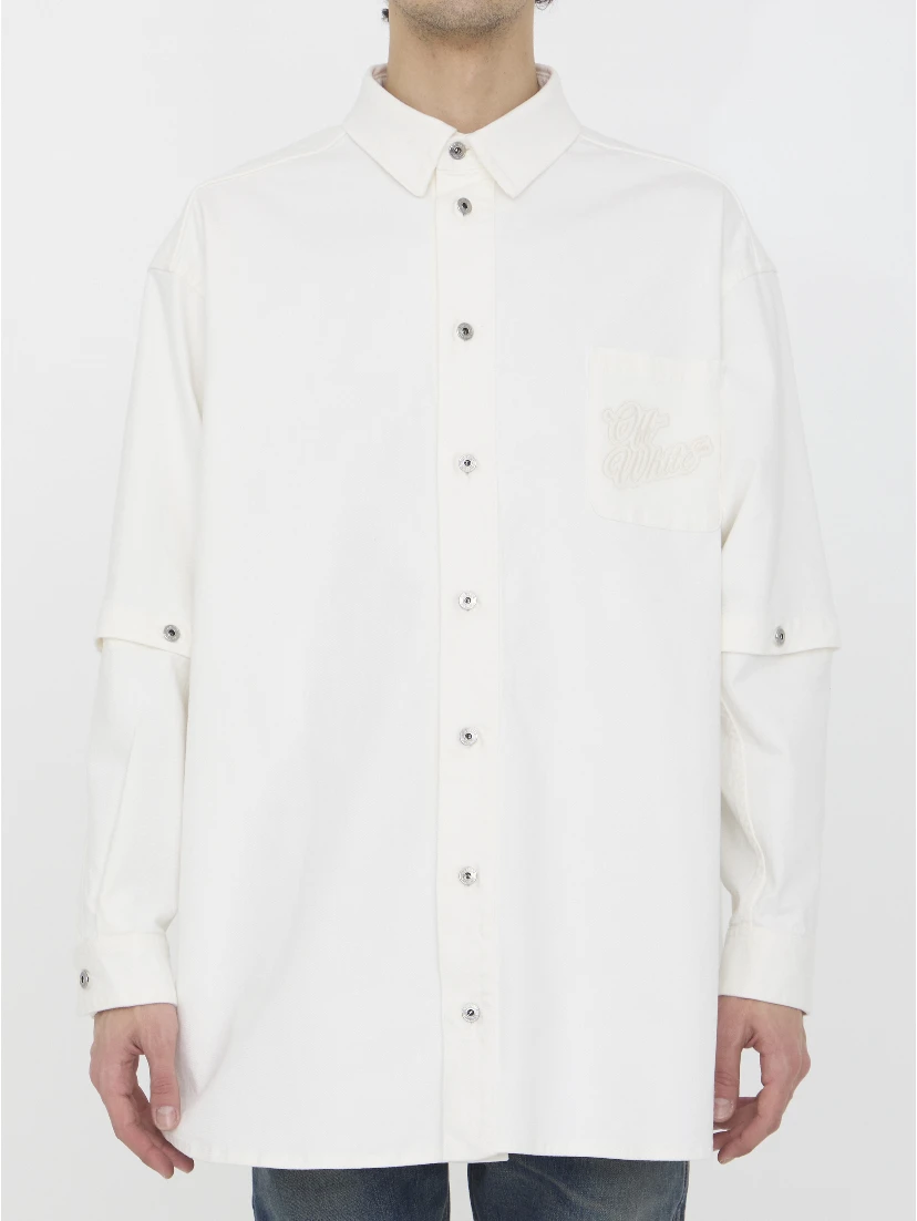 90s Logo overshirt