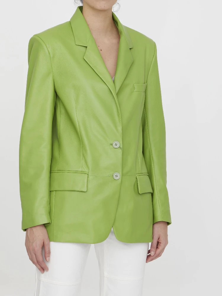 Lime leather jacket alternative