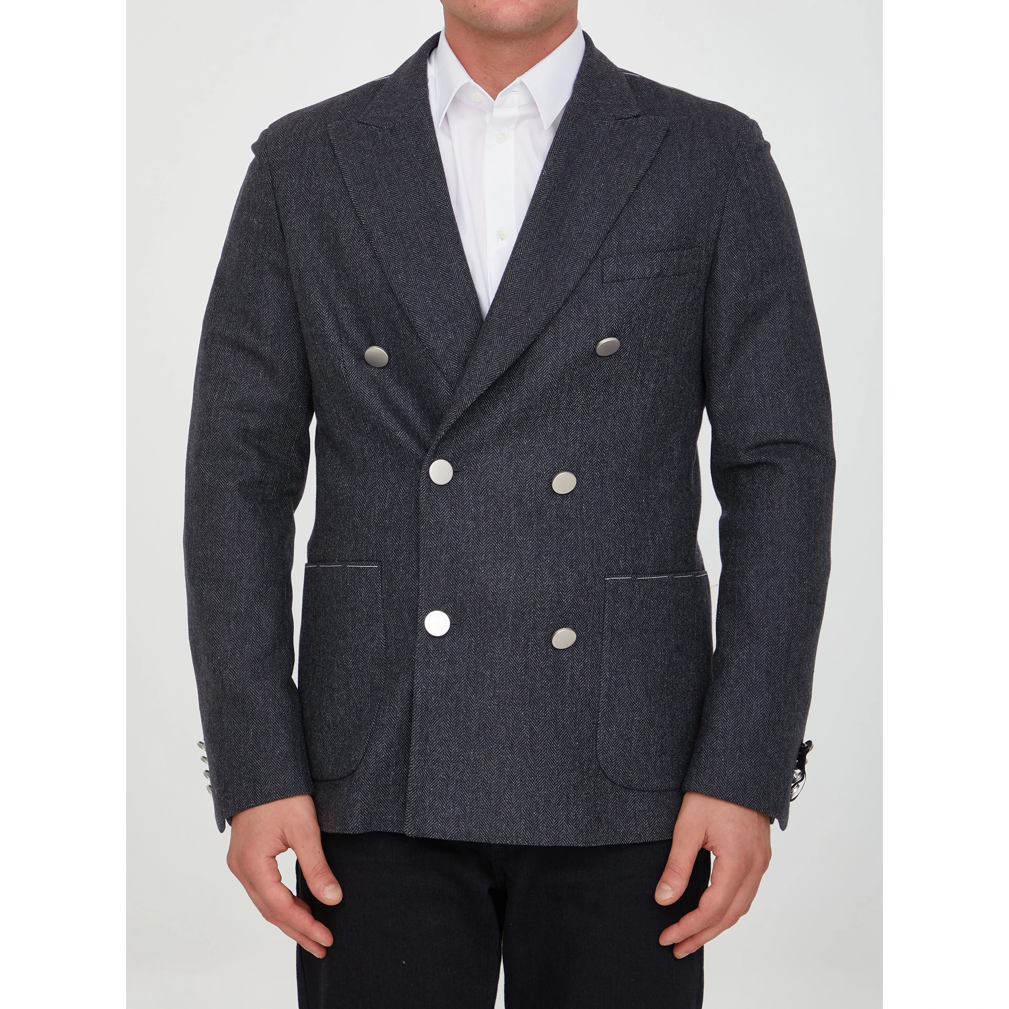 Grey wool jacket