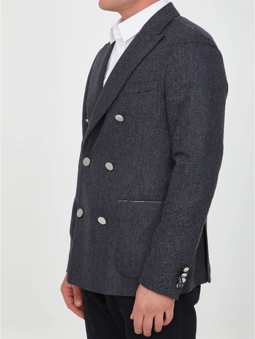 Grey wool jacket