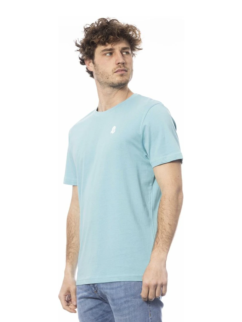 Light Blue Cotton T-Shirt