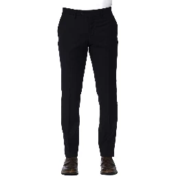Blue Wool Pant