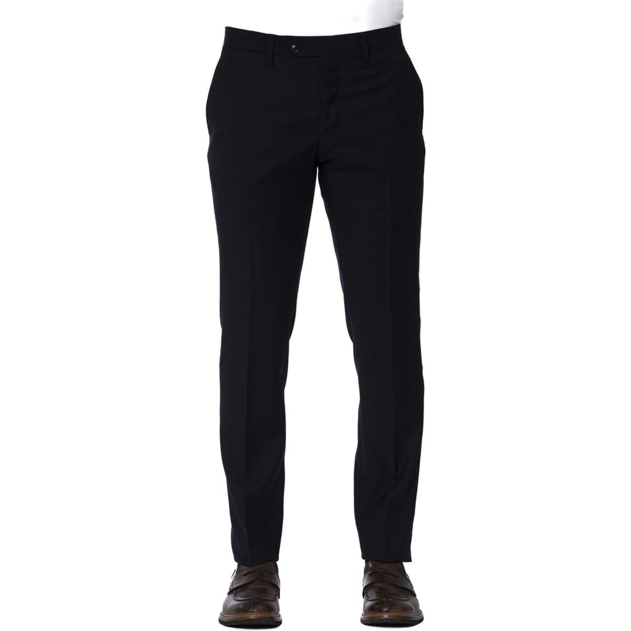 Blue Wool Pant