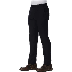 Blue Wool Pant