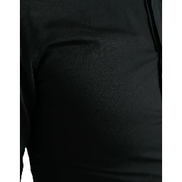 Black Cotton Silk Formal GOLD Dress Shirt