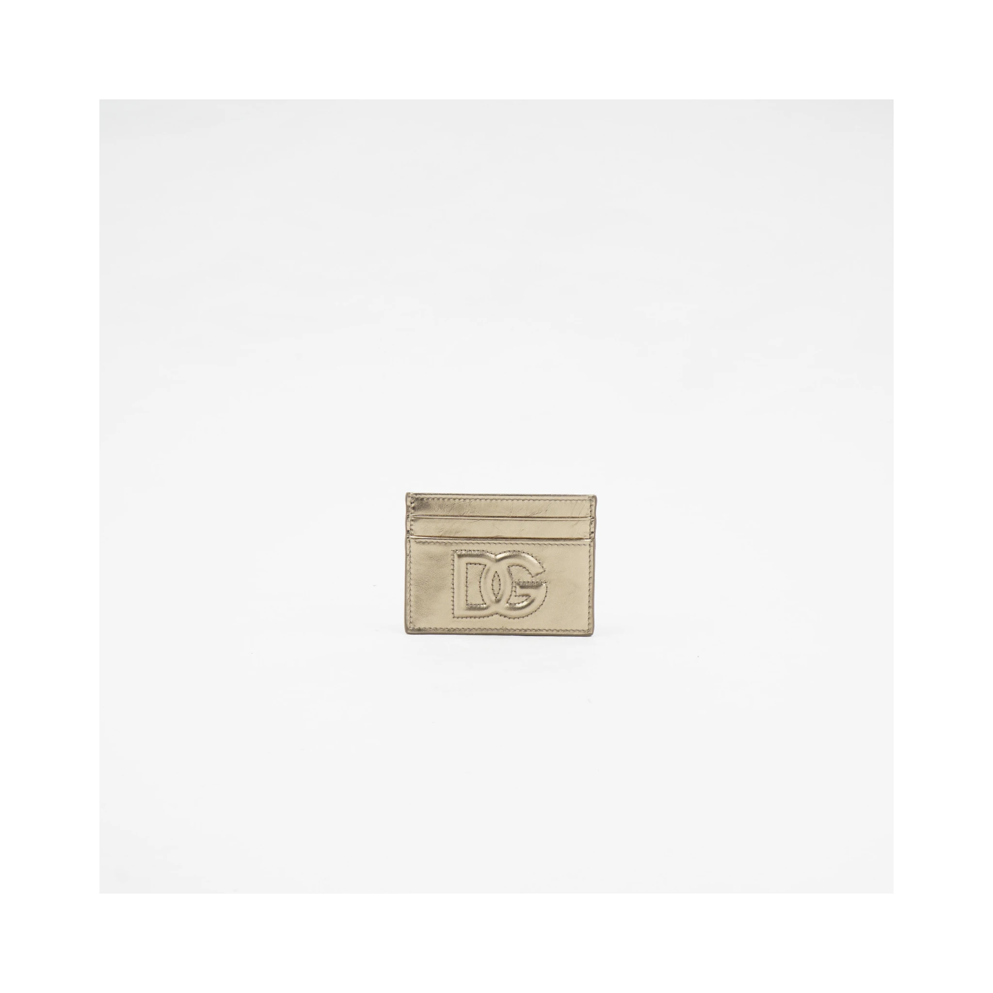 DG Logo leather cardholder